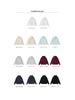 400g Heavyweight Five-Thread Liquid Cotton Solid Color Pullover Hoodie with Loose Drop Shoulders