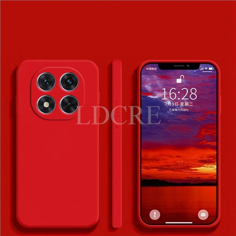 Для Xiaomi Redmi Note 14 Pro Чехол Жидкий Силиконовый Защитник Чехол Redmi Note 14 Pro ТПУ Однотонный Резиновый Чехол Крышка Redmi Note 14 Pro