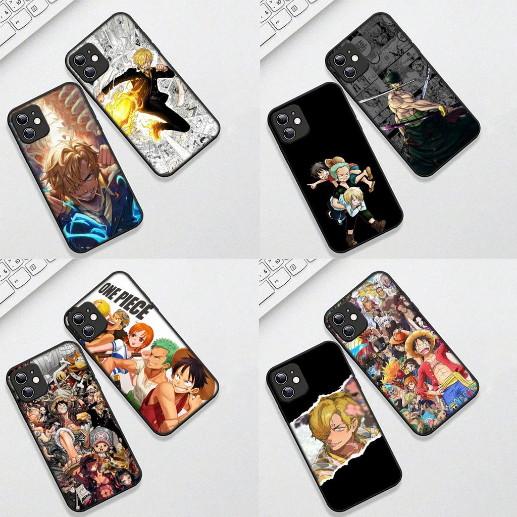 for Samsung Galaxy S20 S22 S21 FE Ultra Plus A07 A17 A15 A16 A25 A57 A37 Phone Cover Case One Pieces Luffy Sanji Roronoa Zoro