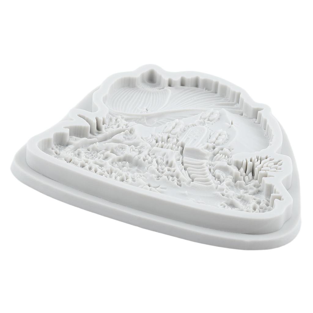 Форма силиконовая Ракушечный домик Формы для мастики Домик-ракушка Инструменты для украшения торта Тематический торт Десерт Украшенный Шоколадная форма для конфет