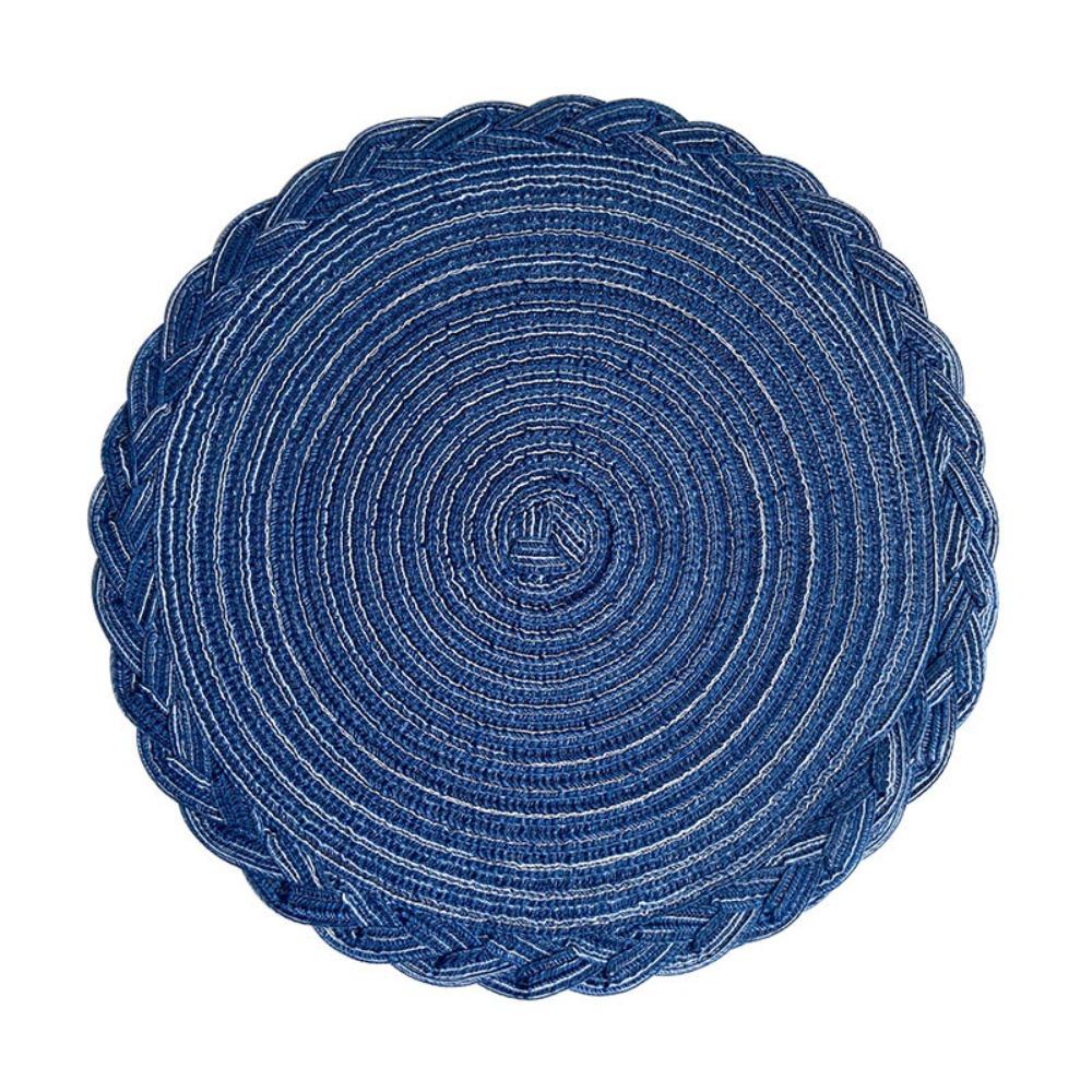 Нескользящие плетеные подставки круглые теплоизоляционные коврики украшение для дома плетеные подставки свадьба