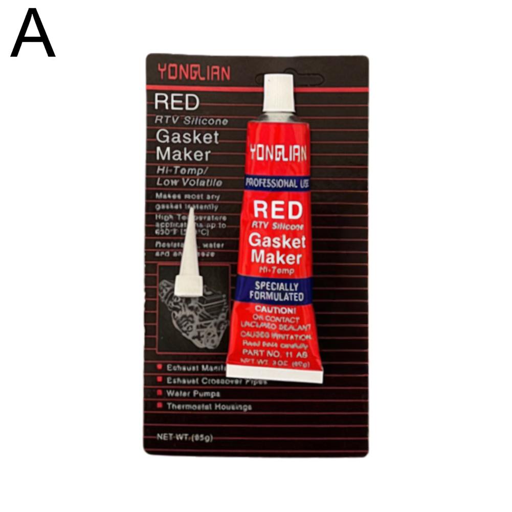 50/85 г водонепроницаемый красный силиконовый герметик, устойчивый к высоким температурам, герметик для автомобильных деталей двигателя