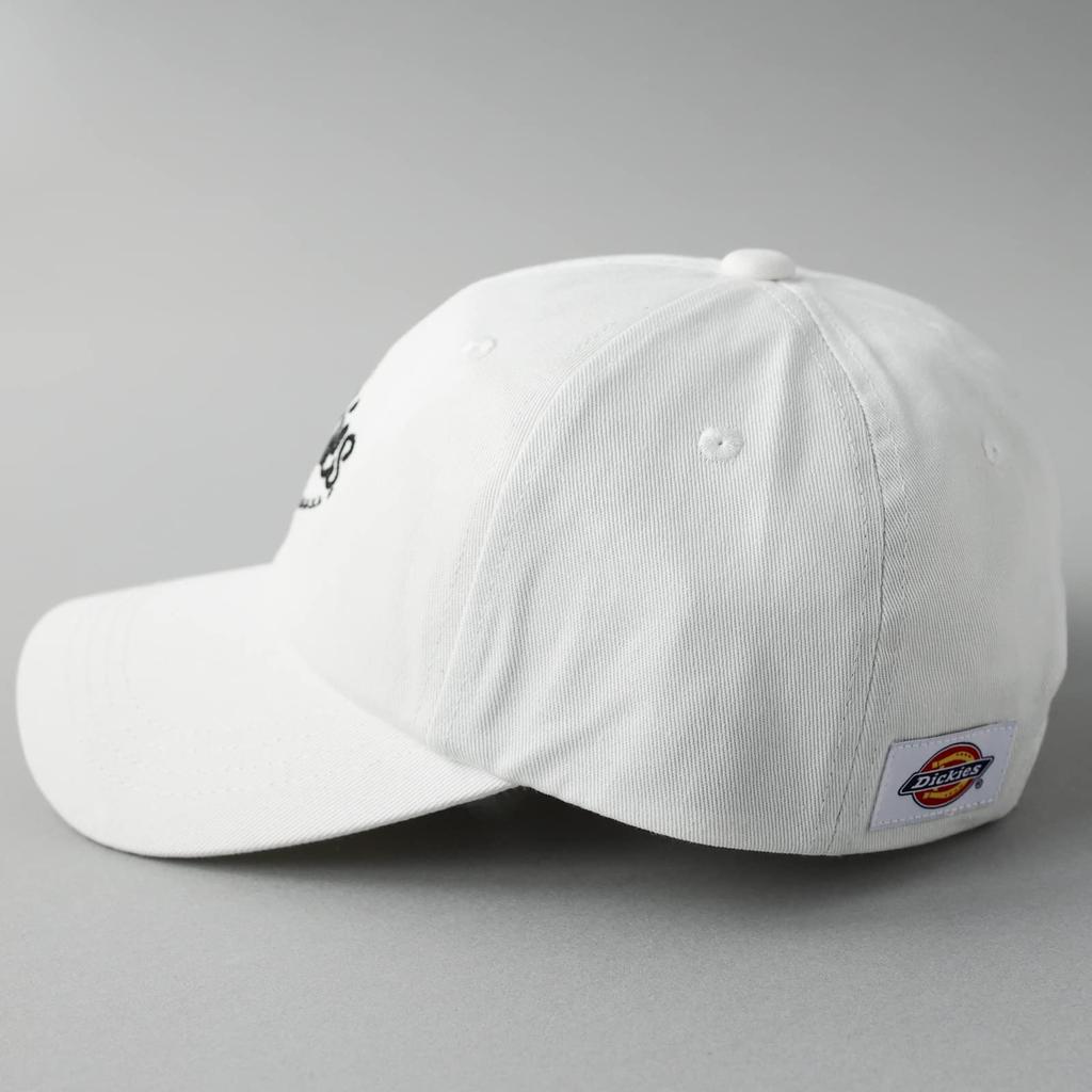Dickies Patch Emblem Low Cap Logo Polo Cap Hat for Men and Solid 874 Cotton Baseball Looking White Women, Unisex, Color, 6-Panel Cap, Cap, Cap, 024,