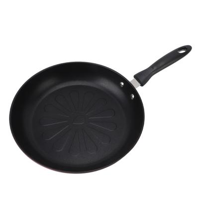 Сковорода с антипригарным покрытием, плоским дном и длинной ручкой, равномерный и быстрый нагрев, каменная сковорода Maifan для I