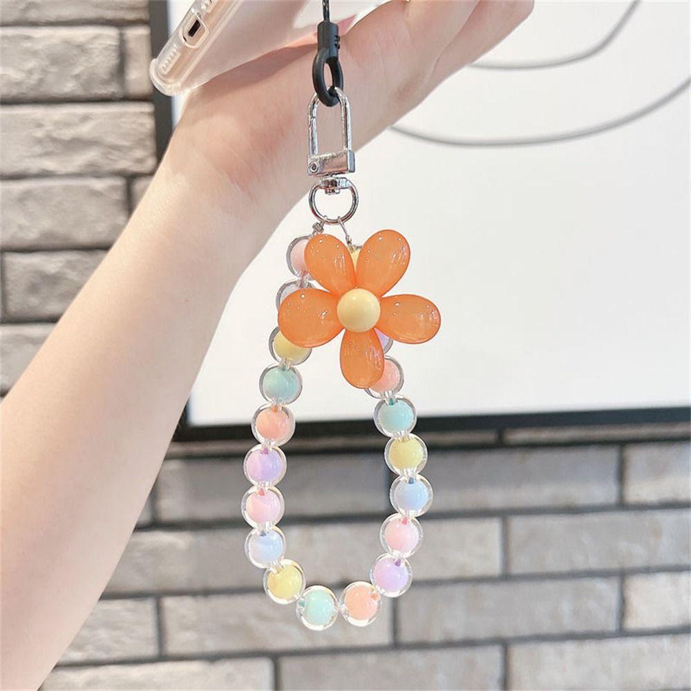 Браслет Подвесной шнурок Анти-потеря телефона Шнурок Бусины Цепочка для телефона Цепочка для мобильного телефона Ремешок для мобильного телефона