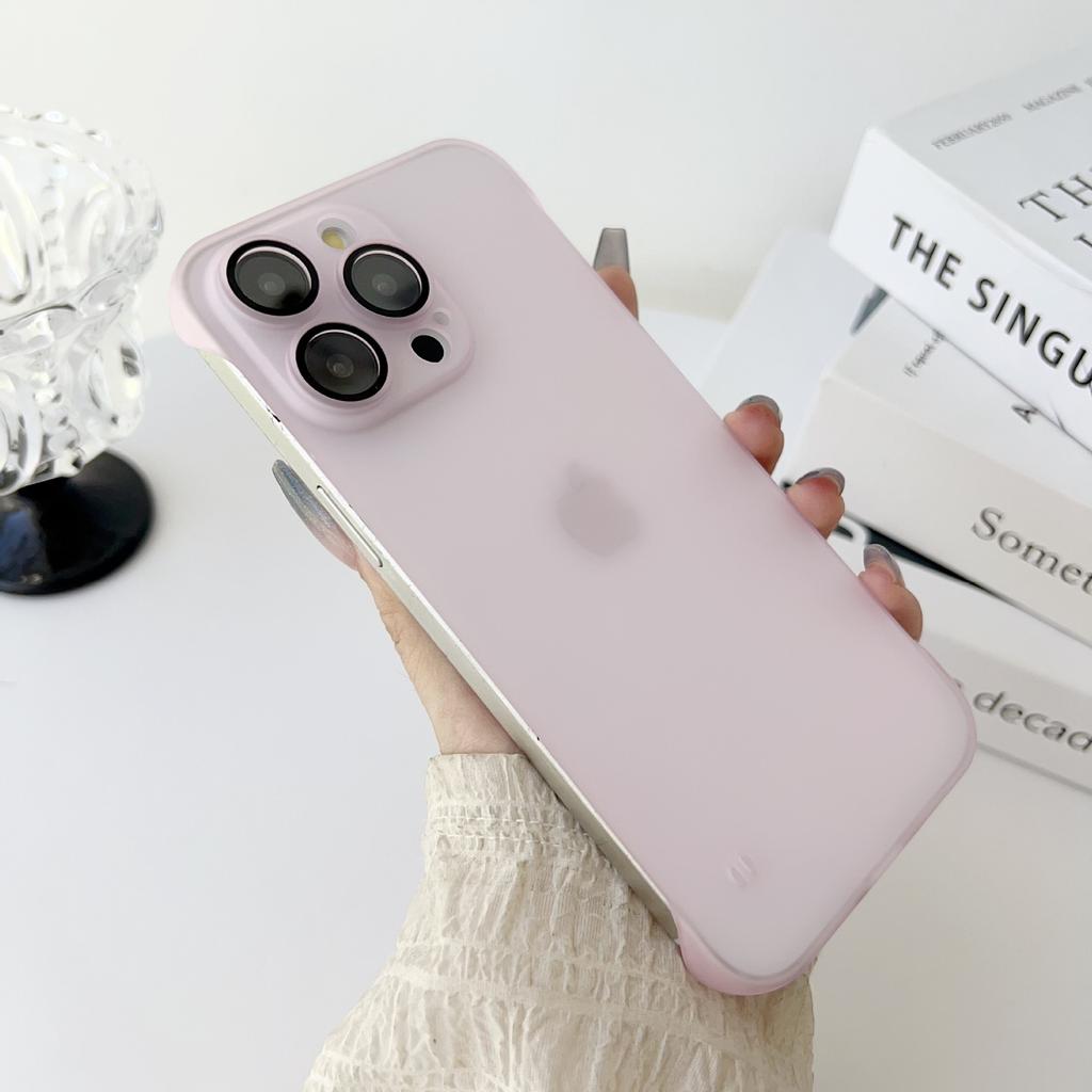 Ultra-thin Borderless Phone Case, Magsafe Magnetic 14, Skin-like Matte 13, Pro Max Hard Shell