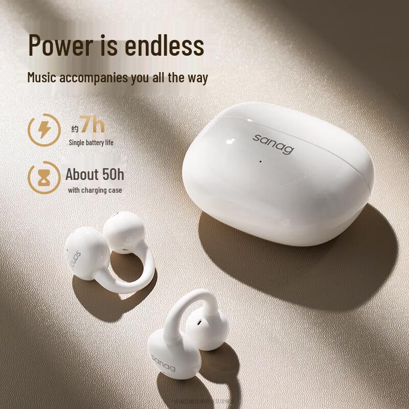 SANAG Z60 Open-Ear Clip-On Bluetooth Headset