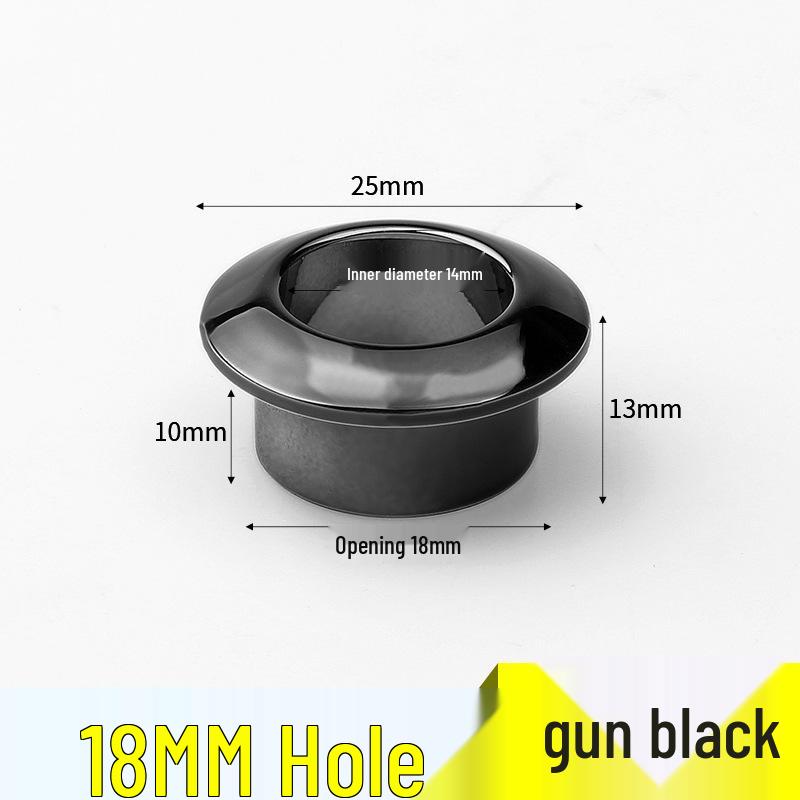 Круглая настольная крышка-заглушка для кабеля из АБС-пластика, кольцо для укладки проводов