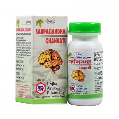 Сарпагандха Гханвати (40 таб, 250 мг), Sarpagandha Ghanvati,
