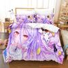 Новый Крутой Персональный K-pop No Game No Life Комплект Постельного Белья Мультяшный Аниме Трехсекционный Комплект Взрослый Детский Спальня Пододеяльник Комплекты 3D Кавайный