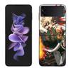 Чехол для телефона My Hero Bakugou Katsuki для Samsung Z Flip 7 6 5G Galaxy Z Flip 5 4 3 Черный Жесткий Чехол Роскошный ПК Корпус Coque