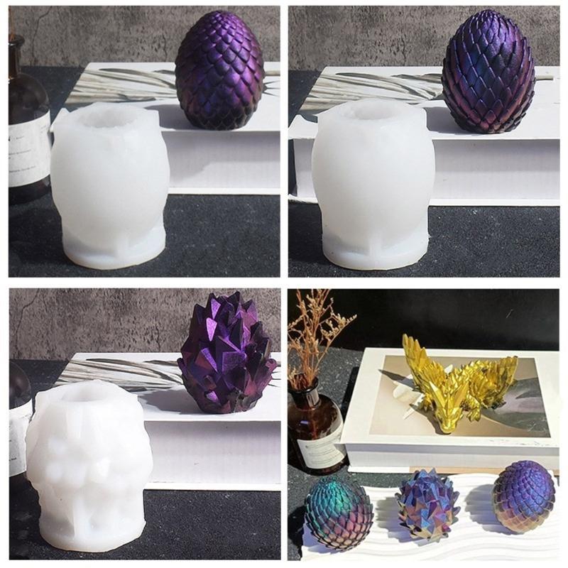 Силиконовая форма для кристаллов дракона, реалистичные фигурки дракона, форма для крафта, формы для животных из эпоксидной смолы для поделок ручной работы