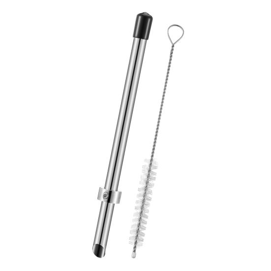 2/3 шт./набор Пробойник для соломинок из нержавеющей стали Легкий в использовании Инструмент для пробивания отверстий для соломинок Пробойник для крышек стаканов для напитков