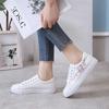 Embroidered Little White Shoes Women's 2024 Spring New Student Thick Sole Board Shoes Sports  Sneakers Women Platform Shoes