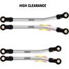 INJORA Stainless Steel Steering Links and High Clearance Links for Redcat Ascent-18 1/18 RC Crawler Upgrade