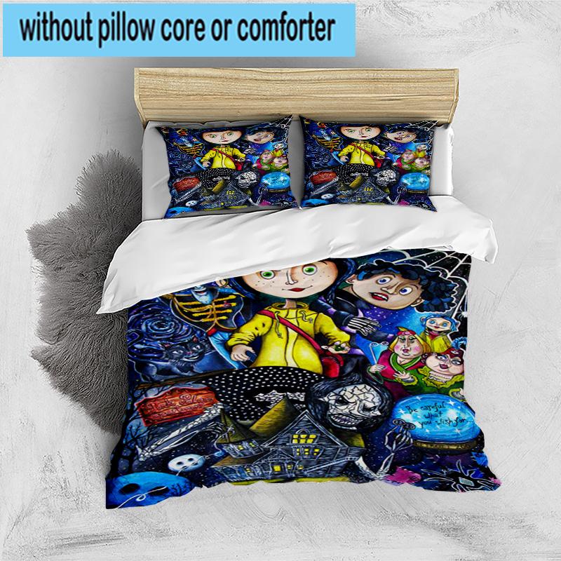 3PCS Fantasy In horror mother 3pcs Bedding,Including 3PCS Duvet Cover And 2pcs Pillowcases Perfect for Christmas,Ideal for Bedroom, Dormitory