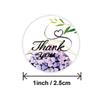 500pcs/roll Thank You Stickers Flower Pattern Party Wedding Decoration Gift Envelope Seal Labels Scrapbooking Stickers