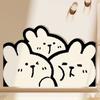 Diatom Mud Cute Panda Cartoon Mat Toilet Absorbent Non-slip Resistance Dirty Entry Toilet Foot Mat Bathroom Mat