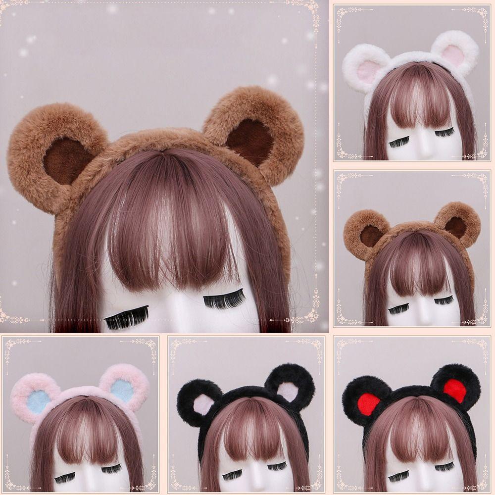 Lolita Cute Hairband Lovely Hair Hoop Fluffy Adorn Party Headdress Women Girl
