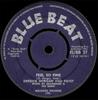 7-дюймовая пластинка DERRICK PATSY ROLAND ALPHONSO Feel So Fine Mean To Me 45BB57 Blue Beat 1961 UK Регги Ска Даб Б/у