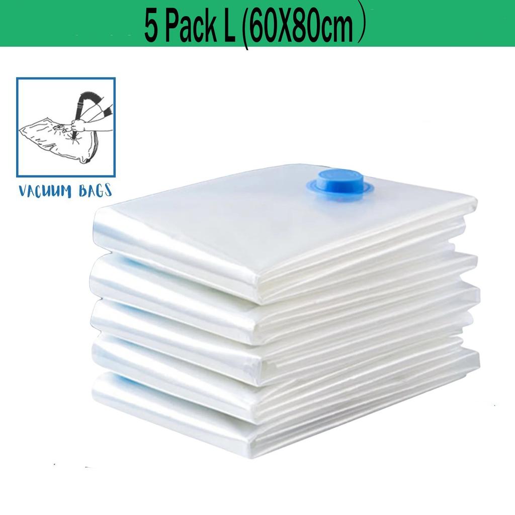 Space Saver Vacuum Storage Bags For Clothing Vacuum Sealed Bags for Clothes Large Moving Bags Suitcase Organizer Packing Pouch