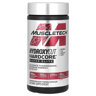 Hydroxycut Hardcore, Super Elite, 120 термокапсул с немедленным высвобождением