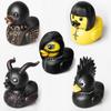 Duckieville Punk Rock Duck Resin Figures Set