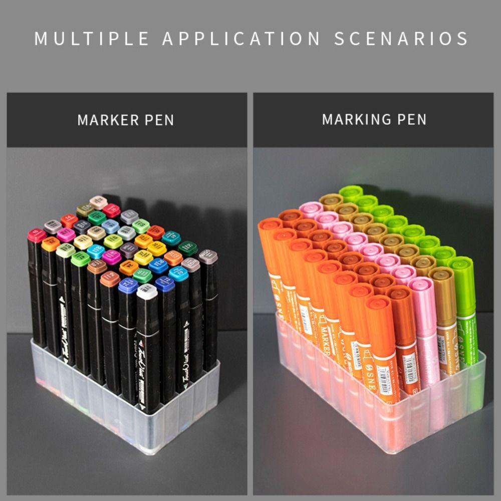 Large-capacity Pen Holder Multifunctional Make-up Brush Stand High Quality Marker Pen Holder