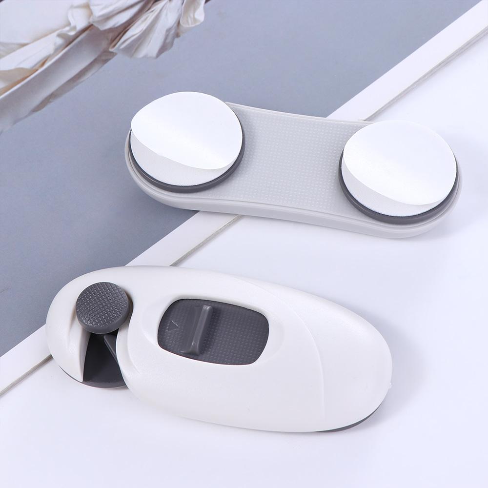 Plastic Anti-Pinch Hand Door Lock Baby Safety Lock Storage Cabinet Door Lock Refrigerator Door Lock