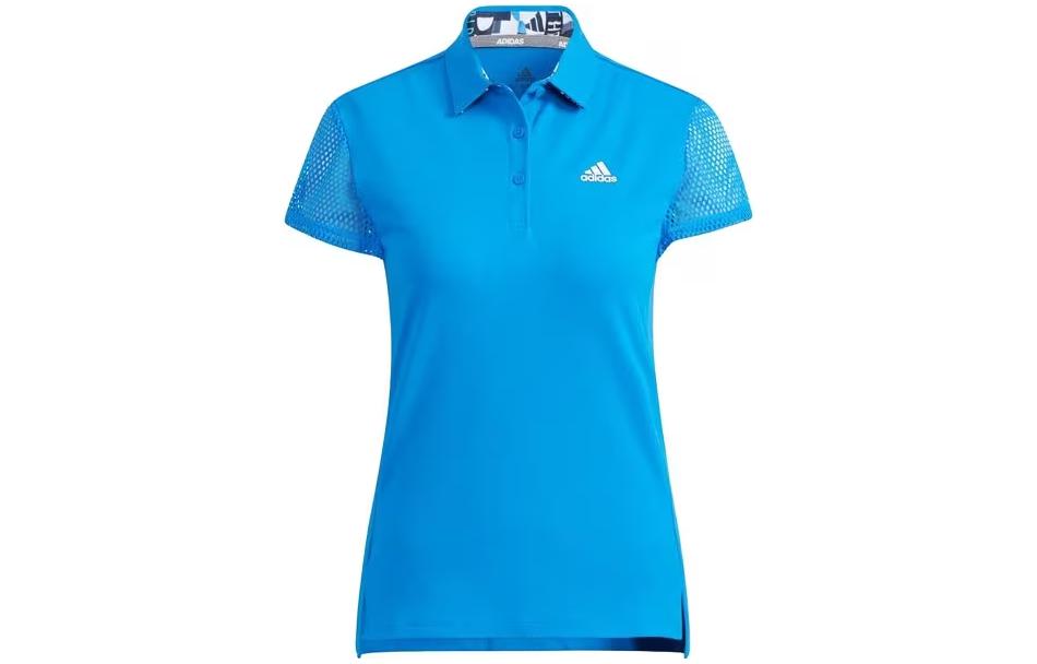 adidas Женская рубашка-поло Ярко-синяя HA0226