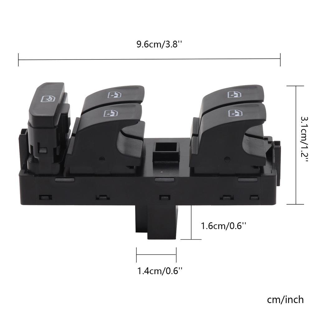 Кнопка главного управления электрическим окном двери для Skoda Octavia Superb 5G0959857B 2014-2018