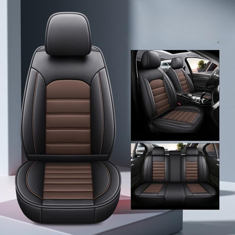 Для Hyundai Tucson Ix35 Всесезонная Универсальная Подушка на Сиденье Полностью Охватывающая Кожаная Чехол на Автомобильное Сиденье Пятиместный Декоративные Аксессуары