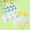 Food Grade Silicone Mango Mousse Cake Mold 15-Cavity French Pastry Mold Baking Mold  Chocolate