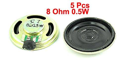 Uxcell Магнитный динамик для домофона, электрическая игрушка, магнитный гудок, пластик, 5 шт.