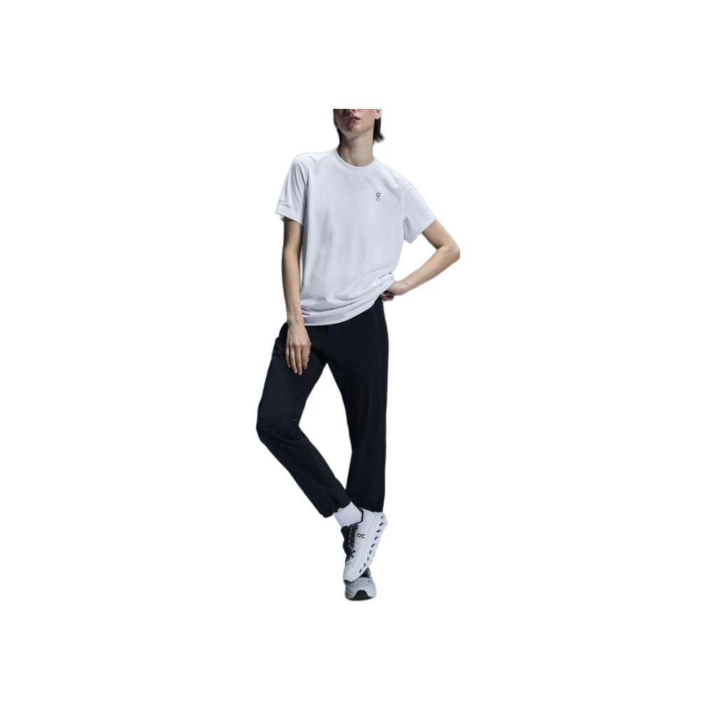 On Active-T Comfortable Breathable Sweat-Absorbing Short Sleeve T-Shirt Women T-Shirts White 1WE30340069