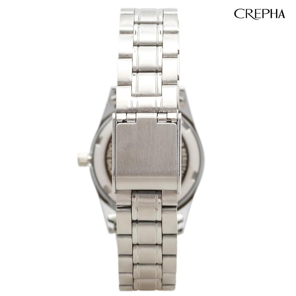 Аналоговые часы Clefer Serdica, SD-AL332-LUS, с люминесцентным циферблатом, металлическим браслетом и японским механизмом, Женские, Серебристые