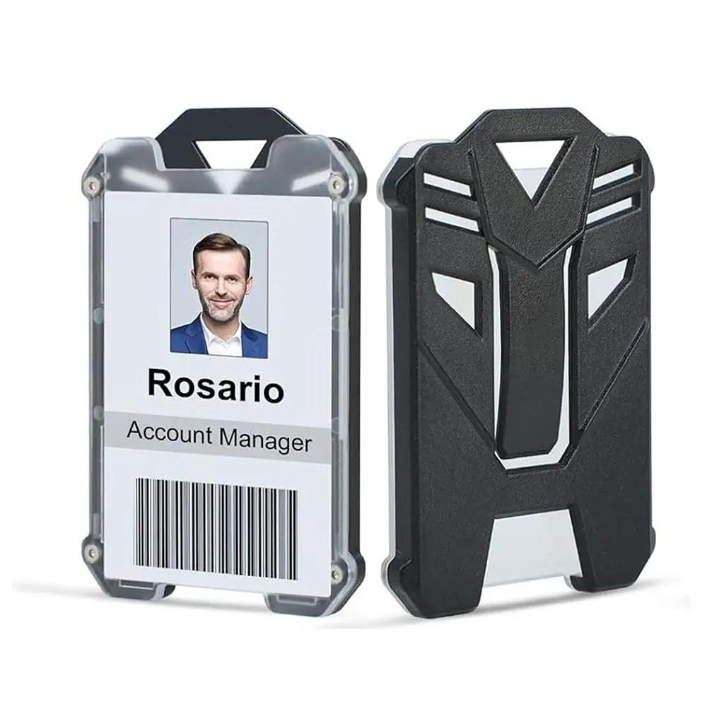 Accessories Carabiner Badge Holder Keychain Universal Retractable Clip Heavy Duty Badge Keychain