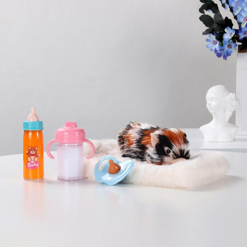 Реалистичные куклы-поросята Reborns, Игрушечные животные, Растягивающиеся фигурки, Игрушка для настольного дисплея, Развивающая фигурка для малышей, Игрушка для ухода за питомцем