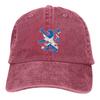 Lion Rampant Scotland Scottish Baseball Cap Adjustable Trucker Hats