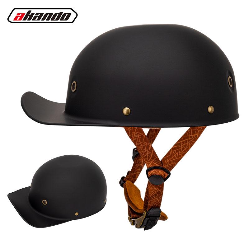New Classic Motorbike Helmet Chinese Style Motorcycle Half Helmet Sport Scooter Baseball Protective Cap Motocross Helmet Cycling