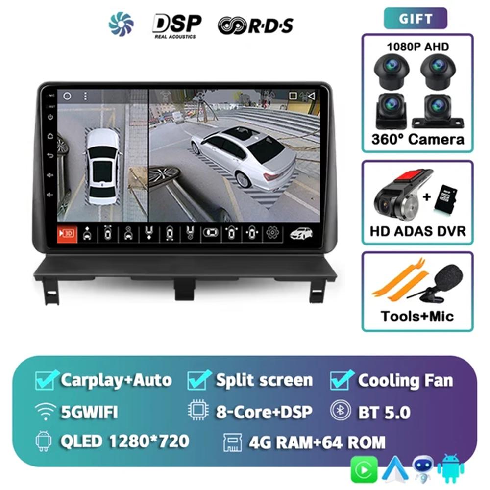 Автомобильное радио Carplay для Peugeot Partner 1 2002-2008 Partner Origin 1 2008-2011 GPS Android Auto Multimedia No 2Din Player Stereo