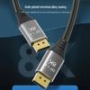 Кабель DisplayPort 1.4 8K 60 Гц: Большой DP, 4K 144 Гц, Видео высокого разрешения, Кабель для компьютерного и игрового монитора