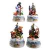 Christmas Decoration - LUMINEO - Christmas Scene - Multicolor LEDs - 10.5x9x15.5cm