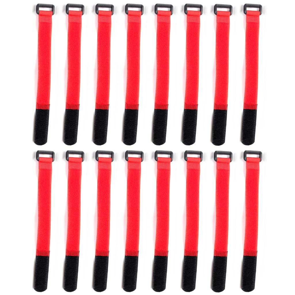 16 шт. держатели для удочек крепежный кабель регулируемые ремни для удочек с крючками и петлями