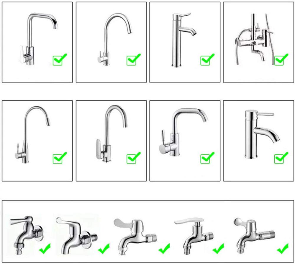 3 режима, аэратор для смесителя, подвижная гибкая насадка для душа, диффузор для душа, вращающаяся насадка, регулируемый смеситель, кухонные аксессуары
