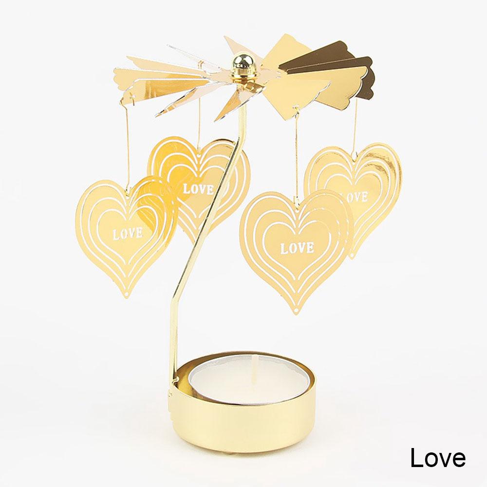 Вращающийся фонарь Домашний декор Подсвечники Свадебные украшения Аксессуары Подсвечники для канделябра Центральный элемент Винтаж