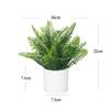 Simulated Bonsai Green Plants Succulent Plant Potted Artificial Flower Ornament Office Desktop Decoration Home Room Decoration