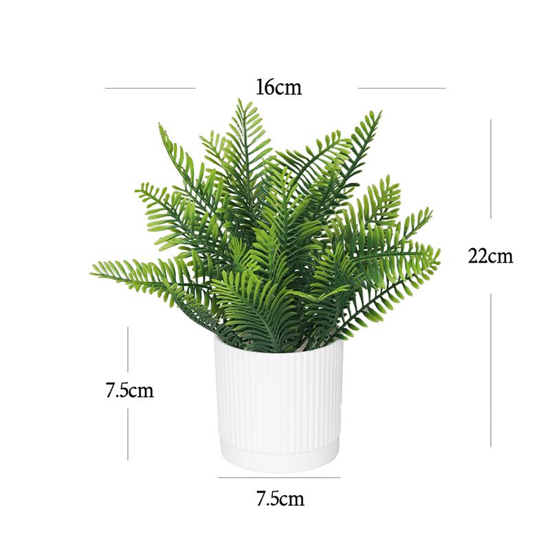 Simulated Bonsai Green Plants Succulent Plant Potted Artificial Flower Ornament Office Desktop Decoration Home Room Decoration