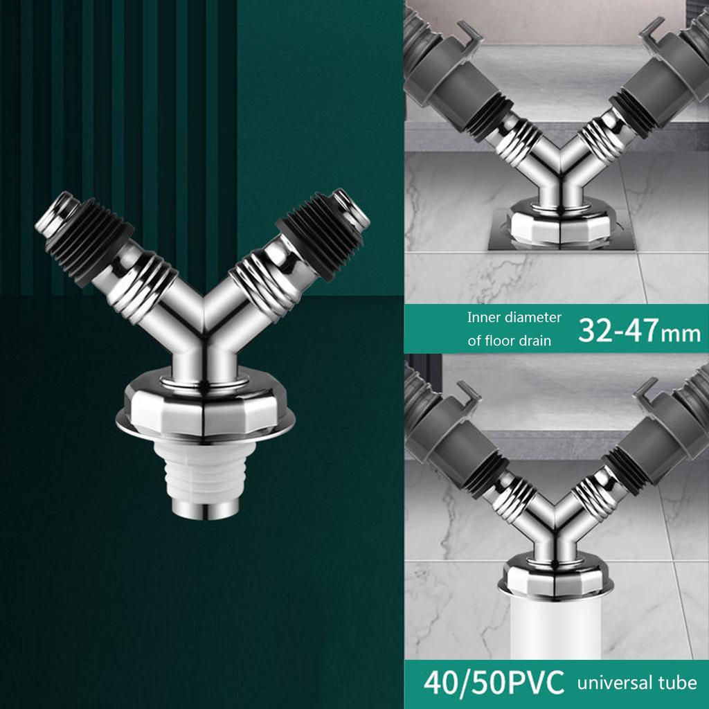 Соединитель сливного шланга стиральной машины, адаптер сливной трубы, соединение для слива из АБС-пластика для обеспечения герметичности и простоты установки