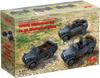 ICM German Wehrmacht le Light 4WD Vehicle Set Пластиковая модель DS3513 1/35 gl.Pkw Kfz.1